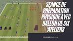 entrainement physique avec ballon