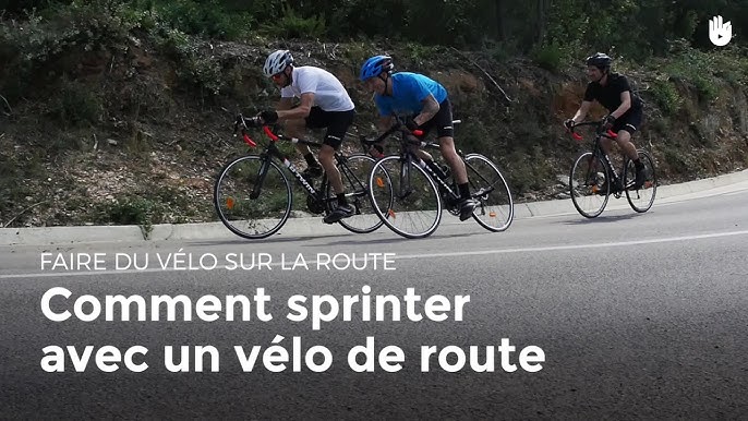 entrainement sprint velo