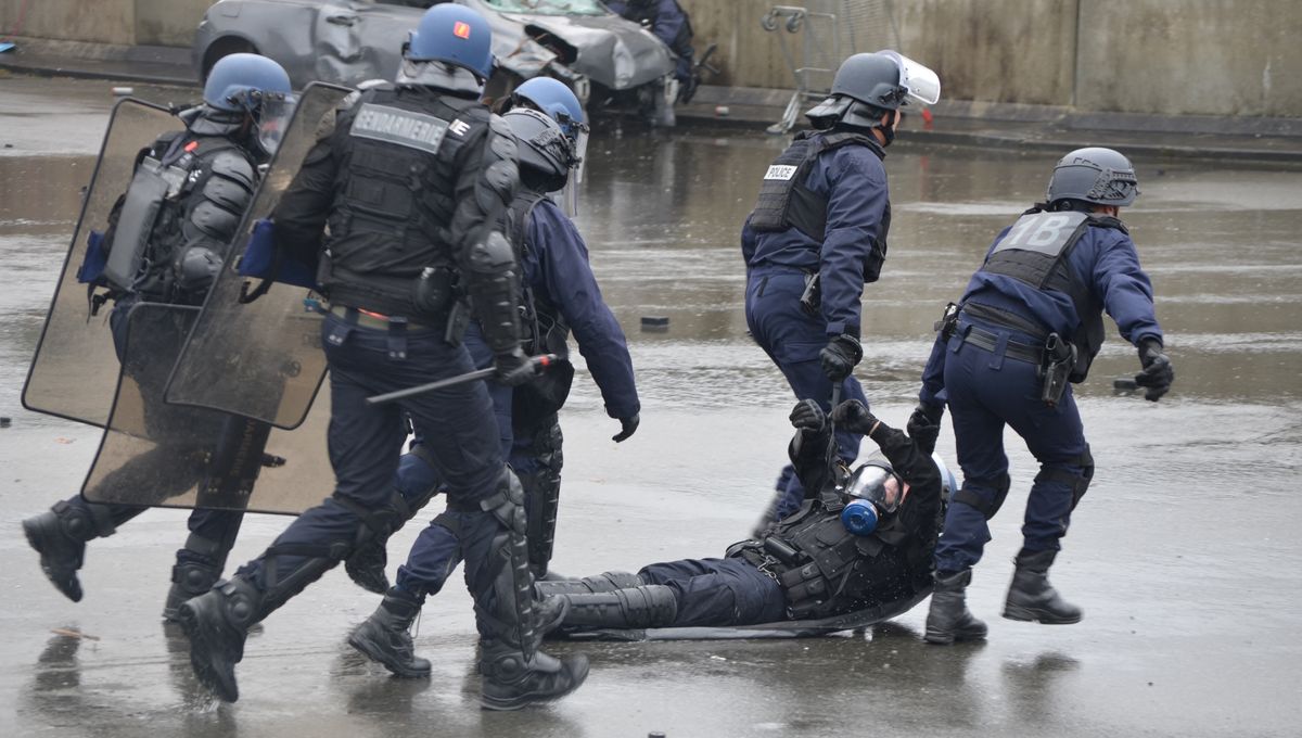 entrainement gendarmerie
