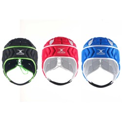 casque rugby rose