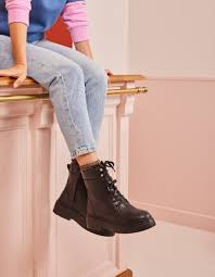 bottines cuir femme