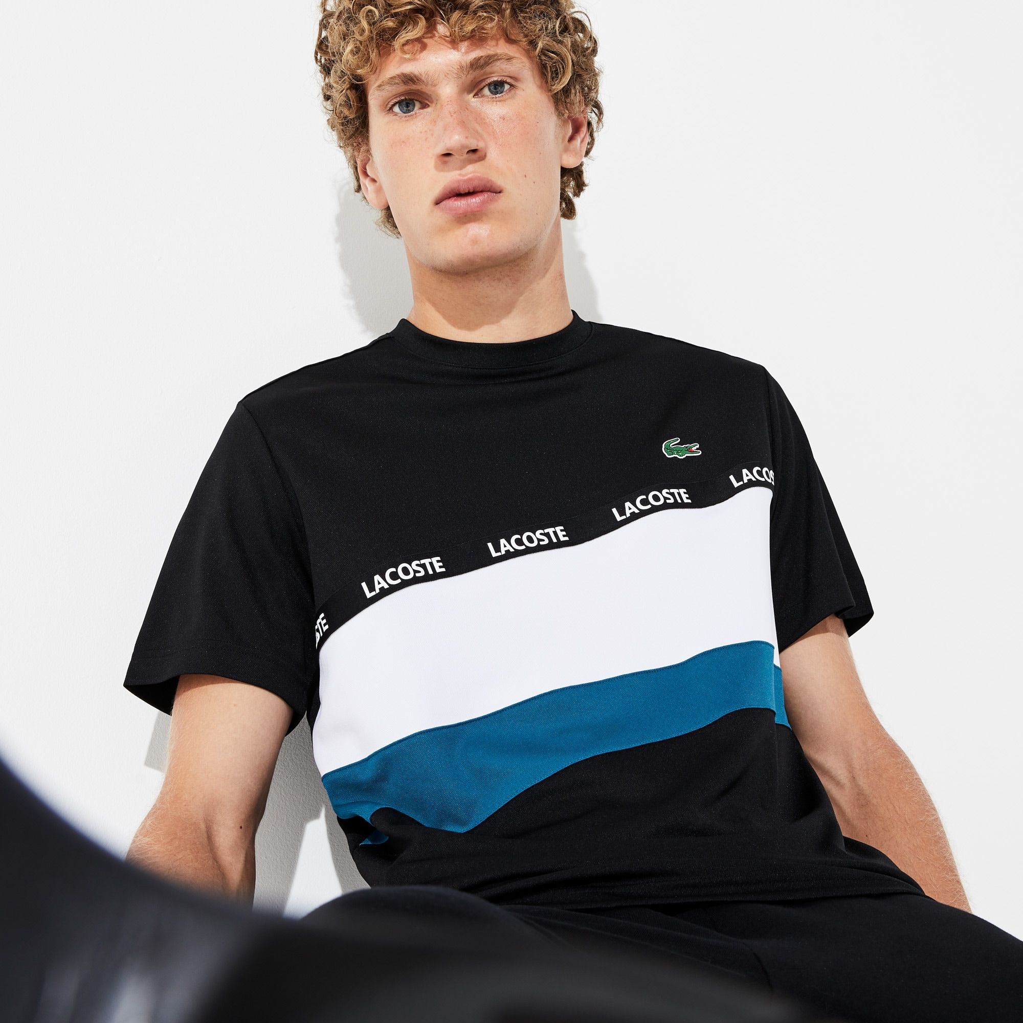 t shirt lacoste sport homme