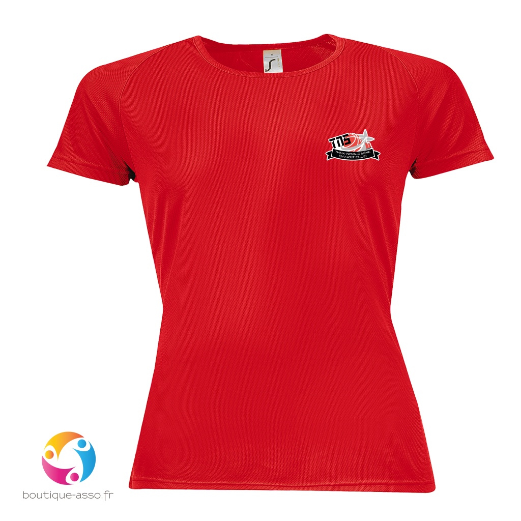 tee shirt femme sport